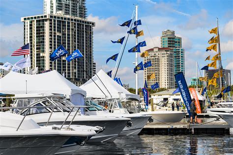St pete boat show - 11:30 a.m. — Pier Bound. You won’t have to check a board to see about routes because there’s only one: Tampa to St. Pete and back. Tickets are available in advance online, or you can purchase them at the Tampa Ferry Terminal. They’re a bargain at $10 one-way, $20 round trip (with discounts for select groups ).